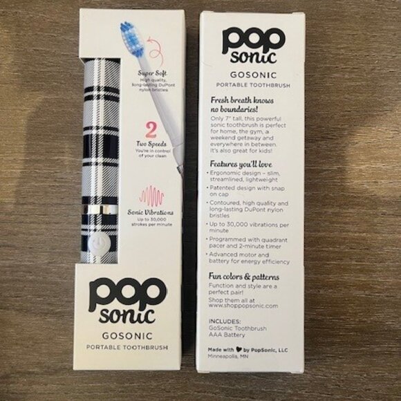 Pop Sonic GOSONIC Poratble Toothbrushes - Picture 2 of 3